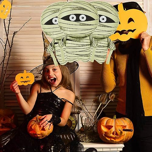Halloween Mummy Foil Balloons - 3 Pack Party Decorations, Mummy Theme
