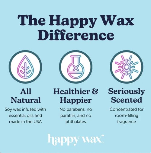 Happy Wax Warmer Popper Liner for Happy Wax MiniMod Melters - No Mess, No Scrape Way to Remove Scented Wax - Long Lasting and Reusable Silicone (Clear, MiniMod)