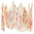 Halloween Creepy Blood Gauze Cloth - Large 511 x 78.7 Inch Spooky Decoration