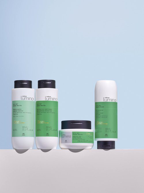 Natura - Lumina Curly Hair Recovery Mask – Deep Hydration, Frizz Control & Curl Definition Treatment | 100% Vegan, Sulfate- & Silicone-Free (250 ml)