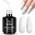 Beetles White Gel Nail Polish - 15ml Soak Off UV Gel for Summer French Nail Art | DIY Manicure