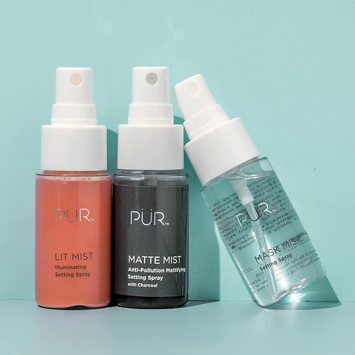 PÜR MINERALS Facial Mist Kit - Hydrating 3-Piece Set for Radiant Skin | Perfect for All Skin Types