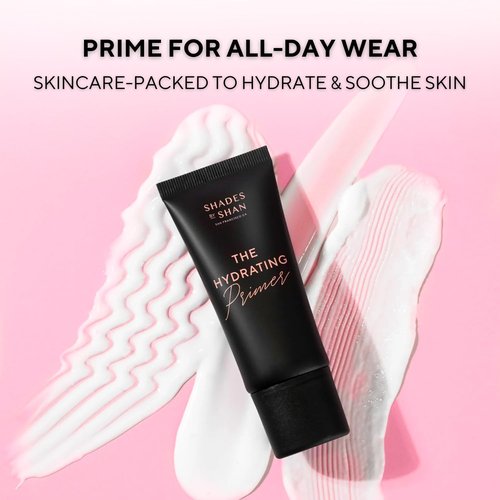 Shades By Shan Hydrating Primer - Moisturizing Makeup Base with Olive Extract & Coconut Water | 1 Fl. Oz.