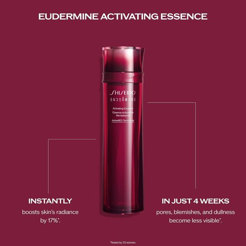 Shiseido Eudermine Activating Essence - Deep Hydration & Dark Spot Targeting - 24-Hour Moisture for All Skin Types