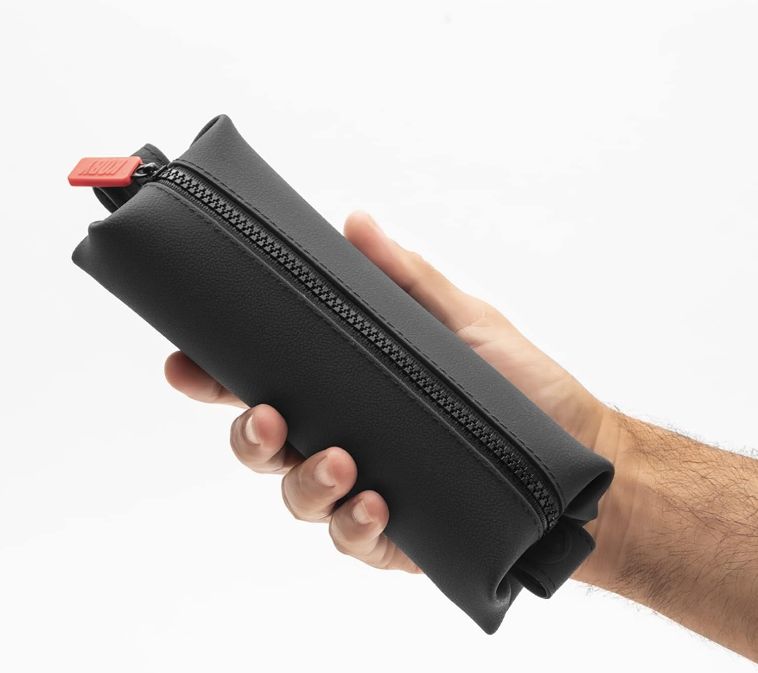 TOOLETRIES Koby Mini Kit - Silicone Toiletry Organizer with Heavy-Duty Zipper | Leak-Resistant & Easy to Clean - Charcoal