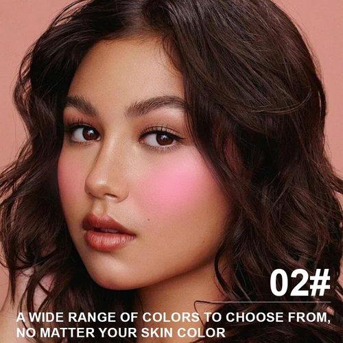 Regine Switzerland Matte Powder Blush – Long-Lasting, Lightweight Cheek Color for Women | Vegan & Cruelty-Free – #02 Petals Pink