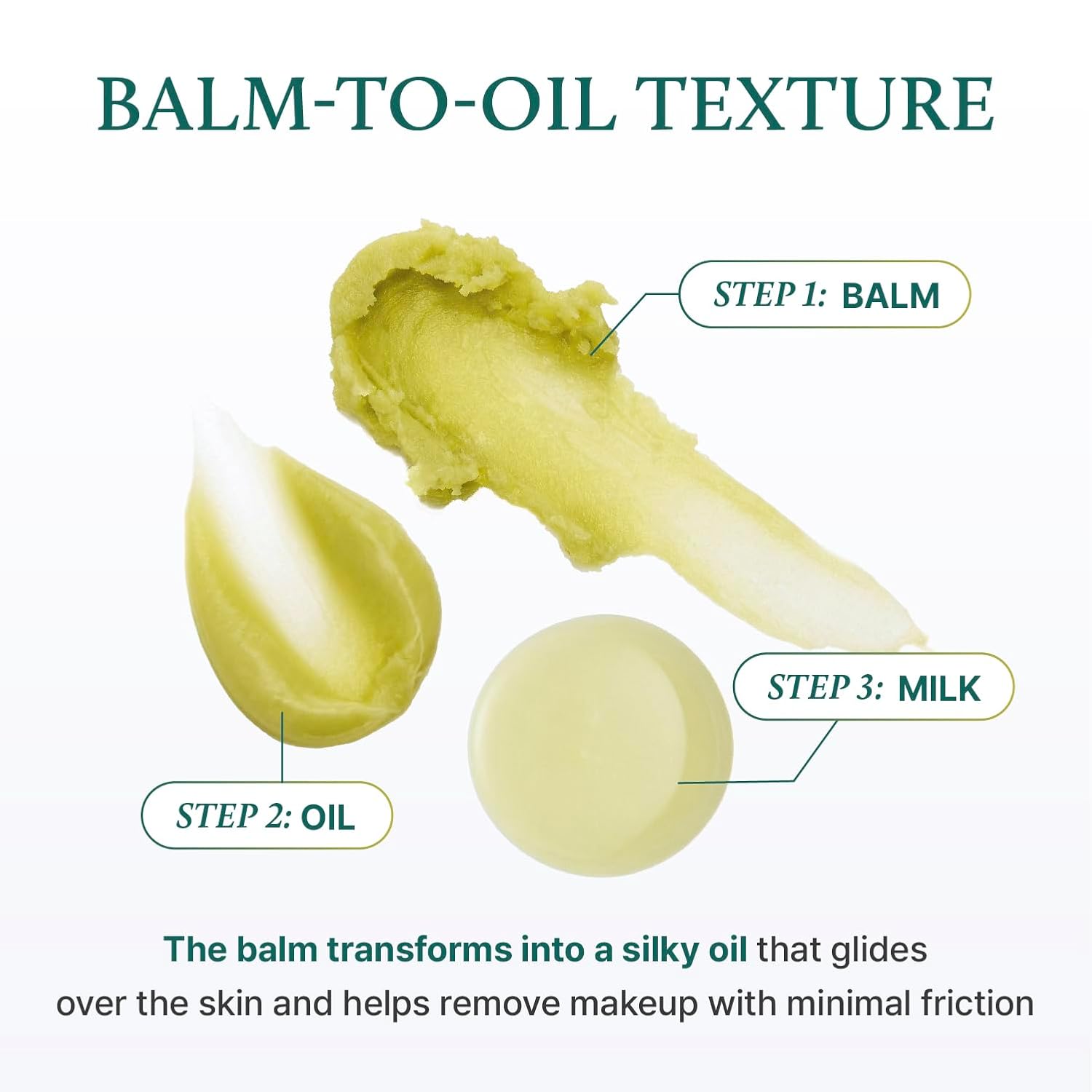 YADAH Green Tea Matcha Cleansing Balm - Gentle Makeup Remover for Sensitive Skin | 3.38 fl oz, Vegan