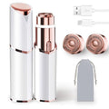 Facial Hair Removal for Women, Electric Rechargeable Painless Hair Remover for Face, Upper Lips, Chin, Peach Fuzz, with LED Light