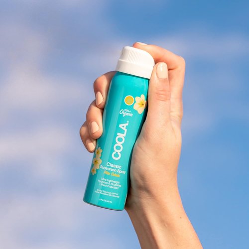 COOLA Organic Sunscreen & Lip Balm SPF 30 Kit - Dermatologist Tested, Vegan & TSA Approved, 4 Items