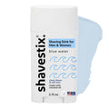 Travel Shaving Cream Stick 2.75 Oz | Blue Water Scented Coconut Based Razors, Shavers Friendly Hair Removal Cream Bar | Shavestix Shave Stick Sub Foam, Gel, Soap, Shaving Cream Women, Men