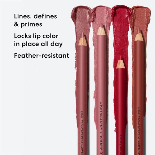 bareMinerals Mineralist Lip Liner - Creamy Pigmented Pencil for All-Day Wear | Vegan & Natural Ingredients