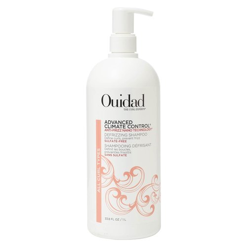 Ouidad Advanced Climate Control Defrizzing Shampoo - Sulfate-Free Moisture Lock for Curly Hair, 12 oz