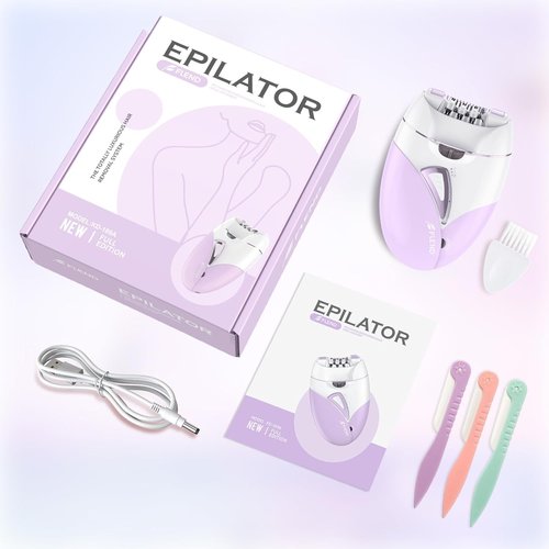 Epilator,Epilator for Women Facial Hair Removal Rechargeable,2 Speeds Hair Removal,HairRemoval Device with 36 Tweezers,Hair Removal forWomen Legs/Face/Bikini/Arms,Womens Electric Shaver Smooth Skin