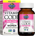 Garden of Life Multivitamin for Women - Vitamin Code Raw One, Once Daily, 30 Capsules | Gluten-Free, Probiotics
