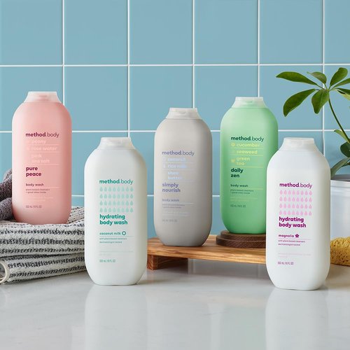 Method Body Wash, Magnolia, Paraben and Phthalate Free, 18 oz (Pack of 1)