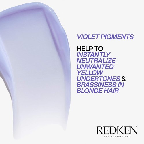 Redken Blondage Purple Conditioner - Tones & Moisturizes Brassy Blonde Hair | 8.5 oz