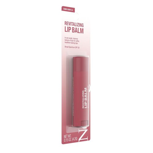 Neutrogena Revitalizing Tinted Lip Balm - SPF 20 Moisturizing Formula for Soft, Healthy Lips | Sheer Sunny Berry, 0.15 oz