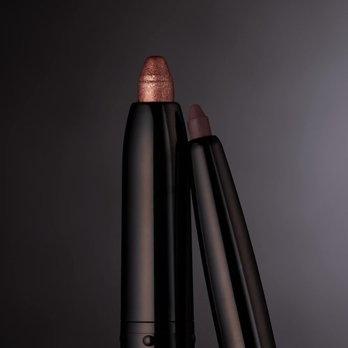 Laura Geller New York Swipe-N-Line Dual-Ended Eyeshadow & Eyeliner - Classic Onyx/Champagne - Waterproof, Creamy Finish