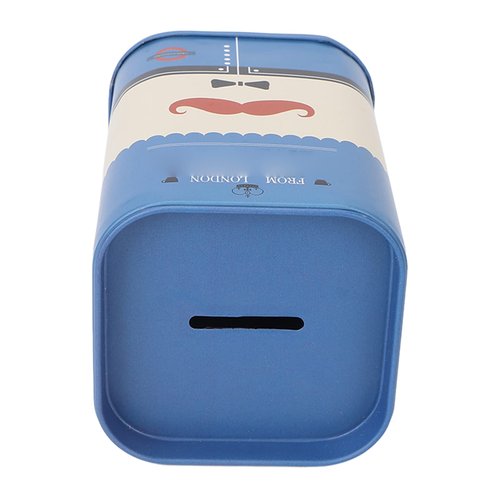 Blade Bank for Safety Blade Storagement, Used Double Safety Blade Disposal Case Blade Disposal Case Storage Bank for Used Safety Blades(Blue Beard)