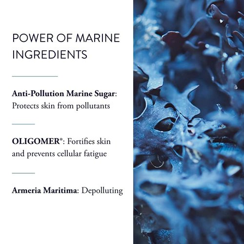Phytomer Souffle Marin Foaming Facial Cleanser - Moisturizing Exfoliating Face Wash | Gentle & Eco-Friendly | 150 ml