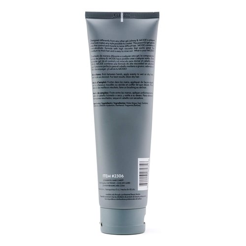 Johnny B. Professional Hair Styling Gel - Long Lasting, Alcohol-Free, No-Flake Formula | 8 oz