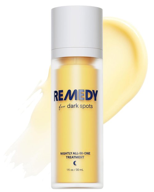 Dr. Shah Remedy for Dark Spots - Advanced Night Treatment with Retinol & Kojic Acid | 1 fl. oz for Uneven Skin Tone