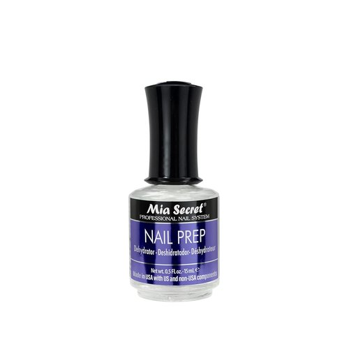 Mia Secret Nail Prep Dehydrator - Acid-Free Formula for Enhanced Bonding | 15ml Size