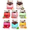 FYEBOO Fruit Lip Mask Set with Honey & Vitamin E, Moisturizing Overnight Treatment, Effective Reduces Lip Lines Prevention Dry and Cracked (8 Flavors)