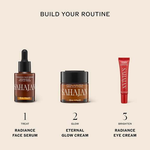 Sahajan Radiance Eye Cream - Brightening Formula with Niacinamide & Vitamin C | 0.5 fl oz | All Skin Types