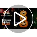 Halloween Inflatable Pumpkin Blow Up - 4.3FT Stacked Pumpkin Yard Decoration with LED Lights