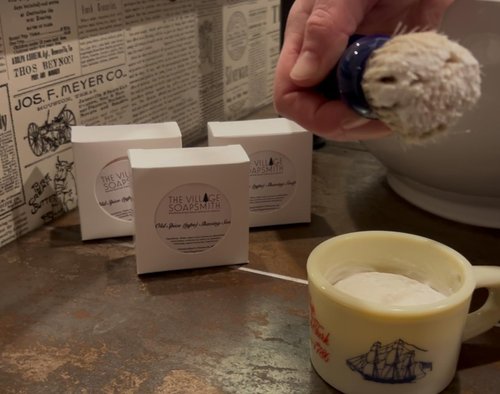 Old Spice Shaving Soap - Thick Lather & Invigorating Scent | Classic Grooming Essential