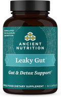 Ancient Nutrition Gut Health Supplement - Leaky Gut Capsules with Licorice Root & L-Glutamine | 60 Count