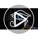 Evil Eye Neon Sign Wall Decor USB Dimmable LED Light for Game Room & Party