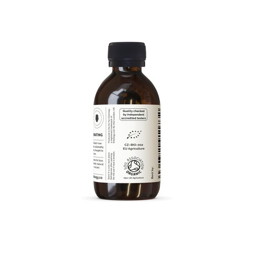 Erbology Organic Rose Water 3.4 fl oz - Distilled from Damask Rose - Premium Food Grade Hydrolate of Rose - Soothes, Hydrates and Calms - Non-GMO - Recyclable Glass Bottle
