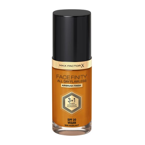 Max Factor Facefinity 3-in-1 All Day Flawless Foundation SPF 20, 95 Hazelnut, 30 ml
