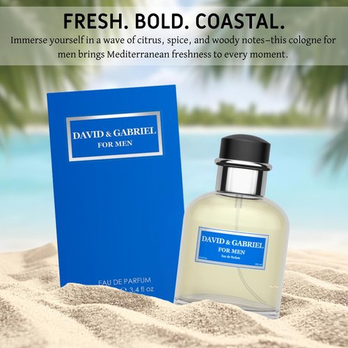 Sandora Fragrances Men's Perfume - Inspired by Iconic Scent | Fresh Grapefruit, Juniper & Oakmoss - 100 ml Eau De Parfum