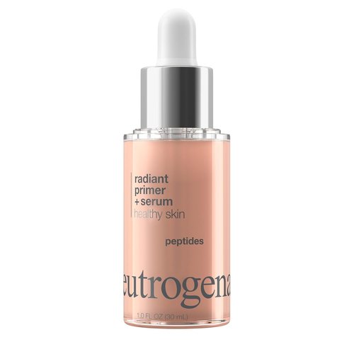 Neutrogena Healthy Skin Radiant Booster Primer - Skin-Evening Serum with Peptides & Pearl Pigments | 1.0 fl. oz