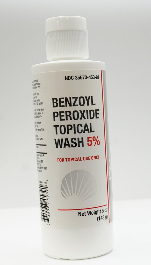 BurelPharma Benzoyl Peroxide Topical Face Wash 5% Acne Medication 5oz, 1 Count (Pack of 1)