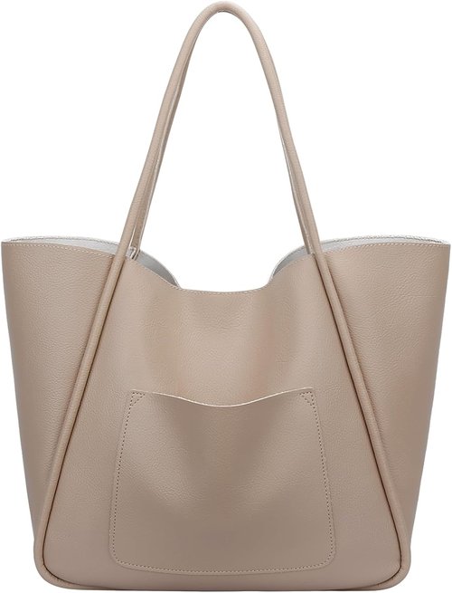 KKXIU Tote Bag - Vegan Leather Shoulder Purse with Large Capacity for Travel | Stylish & Durable