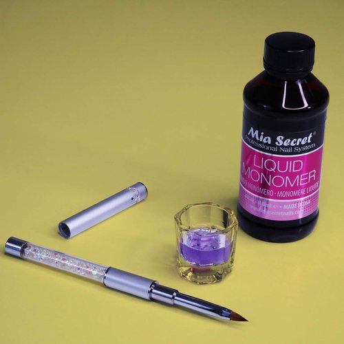 Mia Secret Liquid Monomer Professional Acrylic System, 8 oz. - 2 Pack