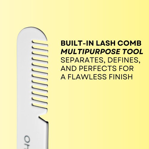 Ultimate Lash Applicator Tool with Built-in Lash Comb - Premium Coated Stainless Steel - Hannah Cho Beauty