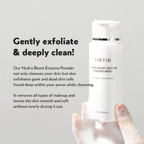 TIRTIR Hydro Boost Enzyme Cleansing Powder, 2.64 Oz