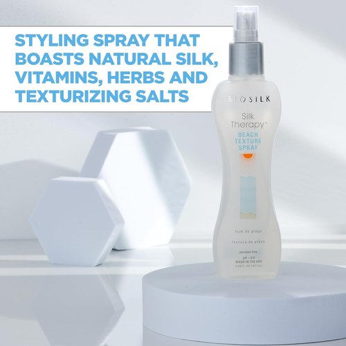 BioSilk Beach Texture Spray - Natural Waves & Texture | Sulfate-Free, Paraben-Free, 5.64 oz