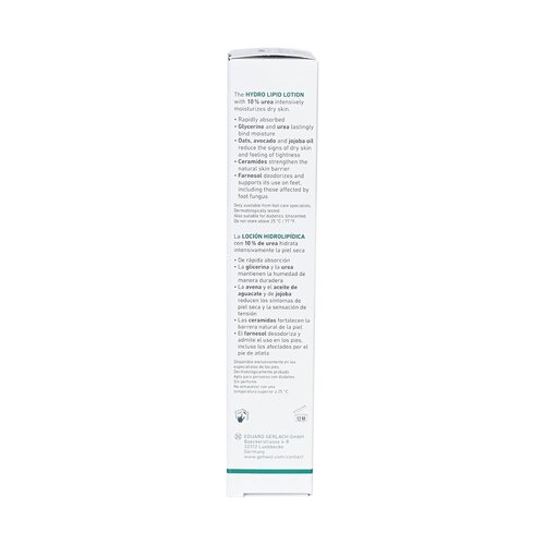 GEHWOL Hydrolipid Lotion - Moisturizing Foot Cream for Soft, Smooth Skin | 3.38 oz