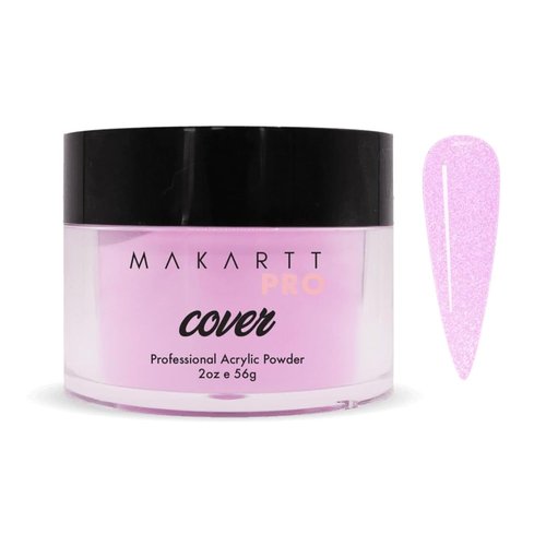 MakarttPro Acrylic Powder - Durable & Long-Lasting Formula for Nail Extensions | 56g/2oz - Pink Pearl