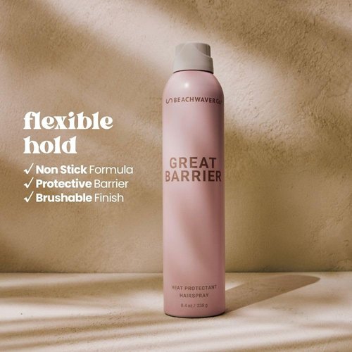 Beachwaver Co. Heat Protectant Hair Spray - Multi-Purpose Treatment for Frizz-Free Styling