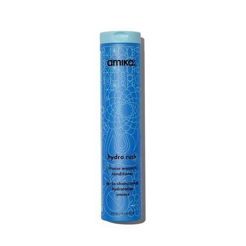 Amika Hydro Rush Intense Moisture Conditioner - Deep Hydration with Hyaluronic Acid
