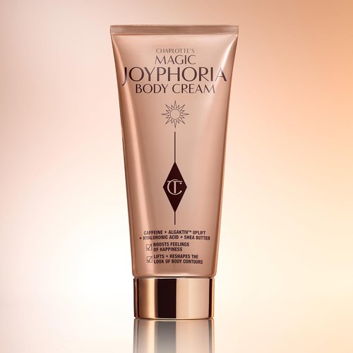 Charlotte Tilbury Magic Joyphoria Body Cream - Hydrating & Firming Lotion with Floral Vanilla Scent | Reduces Cellulite (200ml)