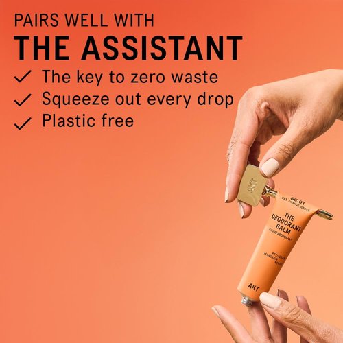 AKT Deodorant Balm - Award-Winning Natural Formula | Plastic-Free, Gender-Free, 50ml Orange Grove