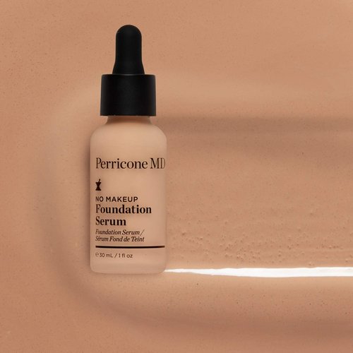 Perricone MD No Makeup Foundation Serum - Hydrating Semi-Matte Liquid Makeup | Fragrance-Free, Vegan, Cruelty-Free, Medium Coverage for Dark Spots